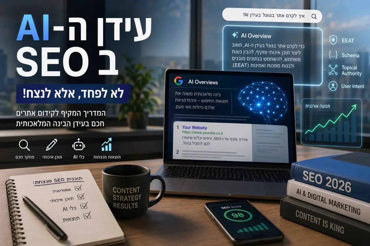 קידום אורגני ו-AI ב-2026